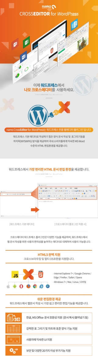 워드프레스 에디터 플러그인 출시 & 이벤트 이미지